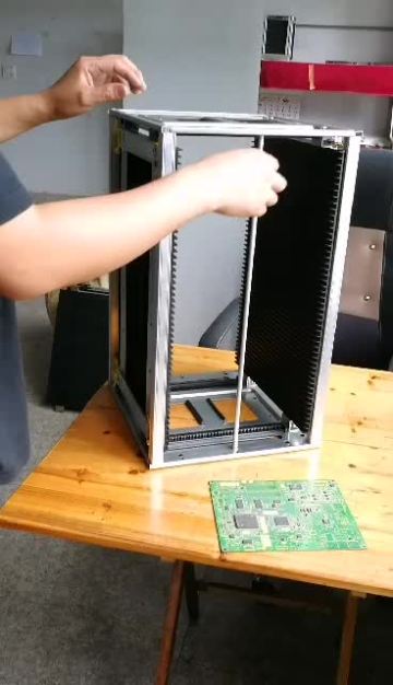 pcb holder rack/ metal pcb storage magazine racks