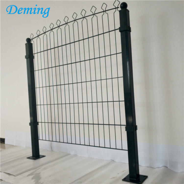 Factory PVC Coated Double Horizontal Decofor Panel Fence