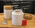 Trang trí nhà bếp bằng Ceramic Spice Jar với nắp