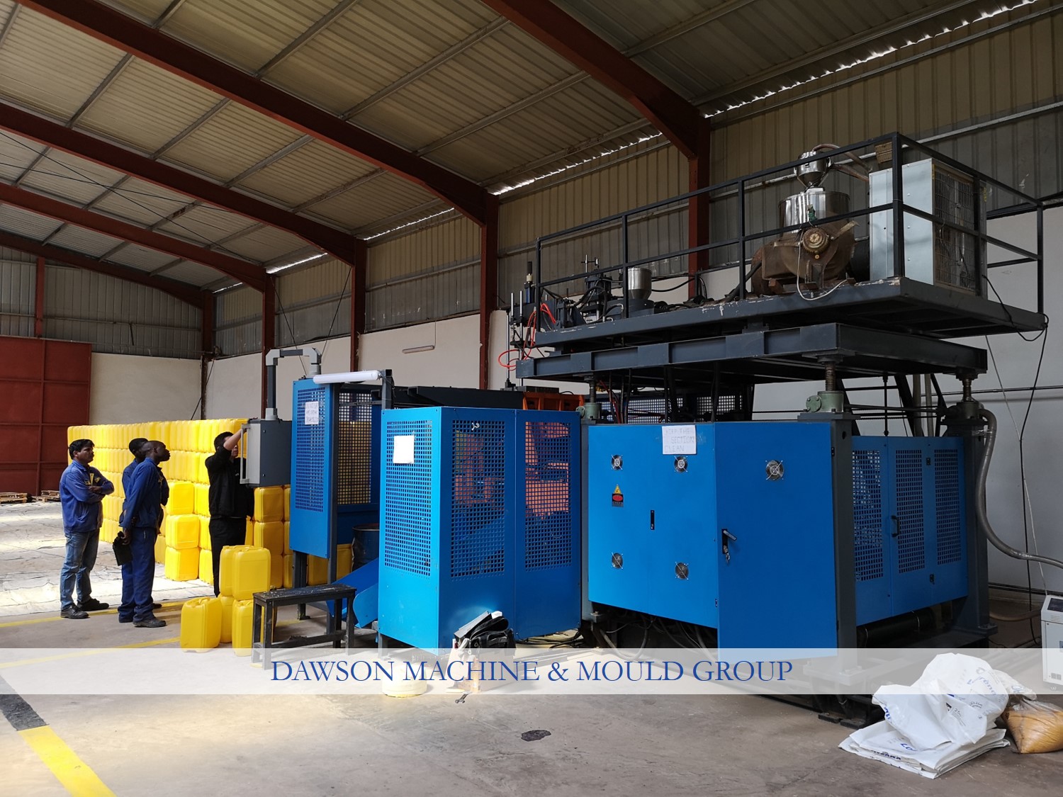 Jerrycan Blow Molding Machine HDPE Plastic Extrusion Blow Molding Machine Price