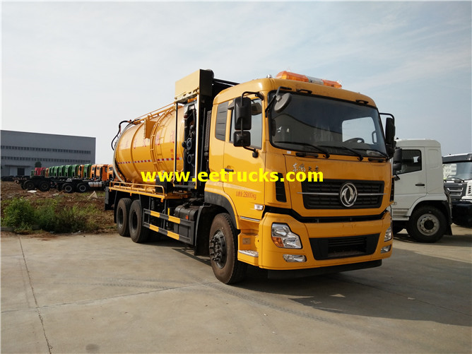 12000L 10 Wheel Septic Vacuum Tank Trucks