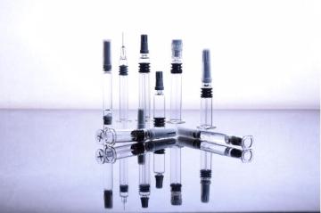 CBD OIL Prefilled glass syringe