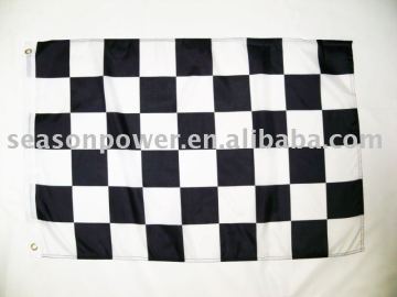 checkered flags