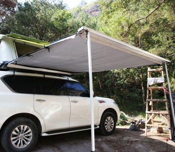 Easy Setup Camping SUV Tent, Awning, Canopy, Sun Shelter, Tailgate Tent, Beach Tent for SUV Van Campers