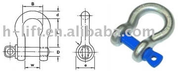 Screw Pin Shackle