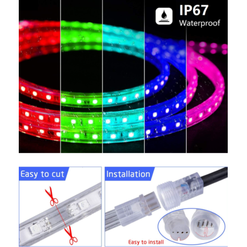 Barre de lumière étanche à LED pour l'atmosphère de rendu