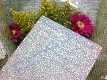 Clear PC diamond embossed sheet