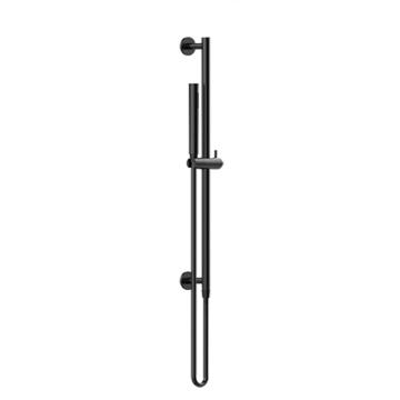 Black Handheld Shower with Sliding Bar