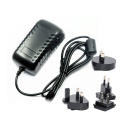 12V 2A Power Supply Interchangeable Plug