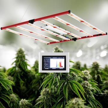 650W 800W 1000W LM301B 301H AGLEX High PPF 650W Full Spectrum LED Grow Bar Light สำหรับโรงงานแพทย์แนวตั้งในร่มในร่ม