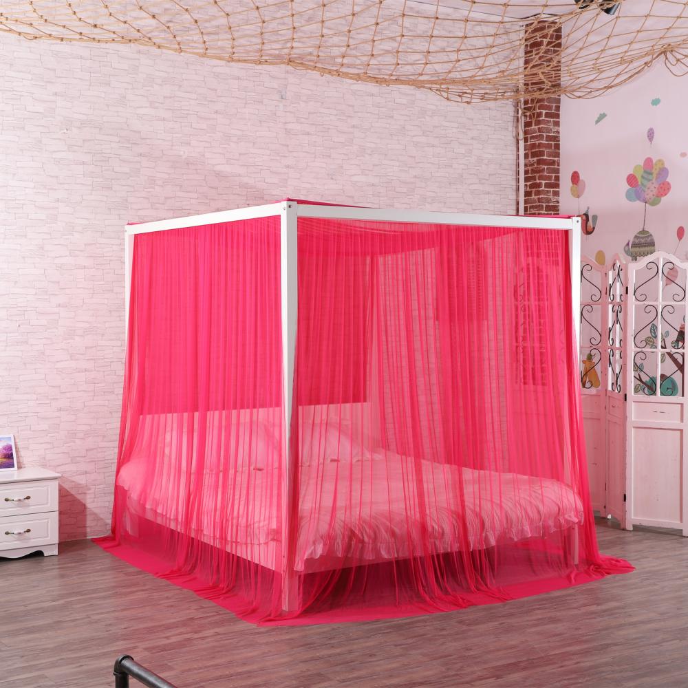 Elegant Mosquito Net Set Four Corner Bed Canopy