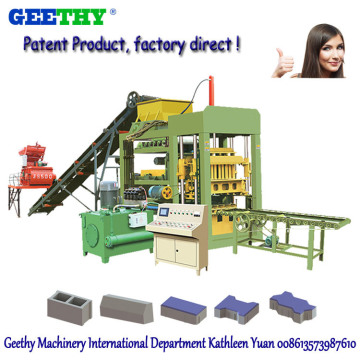 Qt4-15c Brick Making Machine Pakistan/Kerb Machine