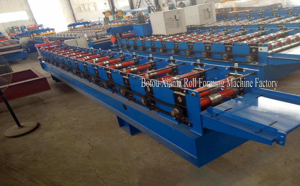 Metal Ridge Tile Forming Machine