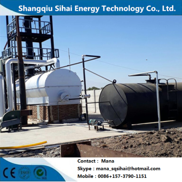 20-30 tons distillation plant for motor oil