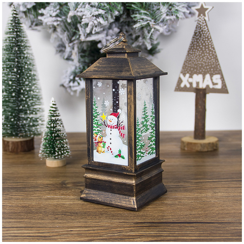 Christmas LED String Lights Christmas Tree Ornaments Candle LED Lamp New Year Noel Xmas Christmas Party Decorations for Home