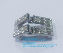 Rhinestone belt buckle the pinnacle of luxury a niche high-end fashion treasure