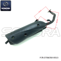 BAOTIAN Spare Parts BT125T-2 Exhaust (P / N: ST06058-0013) Suku Cadang Lengkap Berkualiti Tinggi