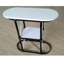 Portable display stand backdrop table pop up counter