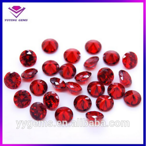 fabulous garnet price round signity cz stone beads for earring