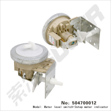 Washing machine water lever switch-three step water indicator