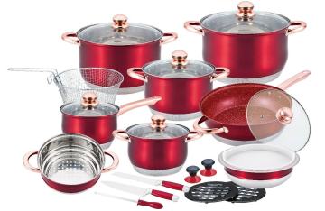 24PCS Cookware Set Stainless steel