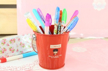 Metal Tin Storage Bucket and Garbage Tin (FV-120335)