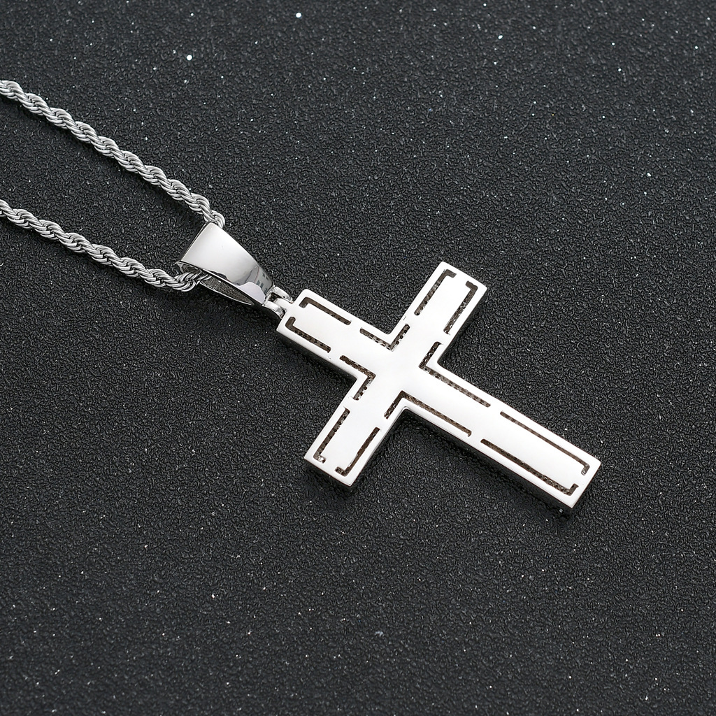 custom diamond jewelry necklaces purchasing agent,men women copper gold plated amulet Jesus cross necklace pendants