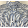 polyester cotton Print Small Pocket Men Shirts