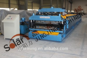 roofing sheet step tile roll making machine