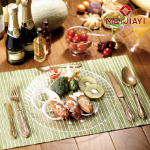 Disposable plastic soup spoon