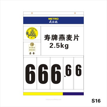 hanging pop display sign stand