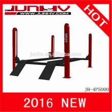 JUNHV 4 post car lift/ four post auto lift/ post hoist/ lifter factory JH-4P5000