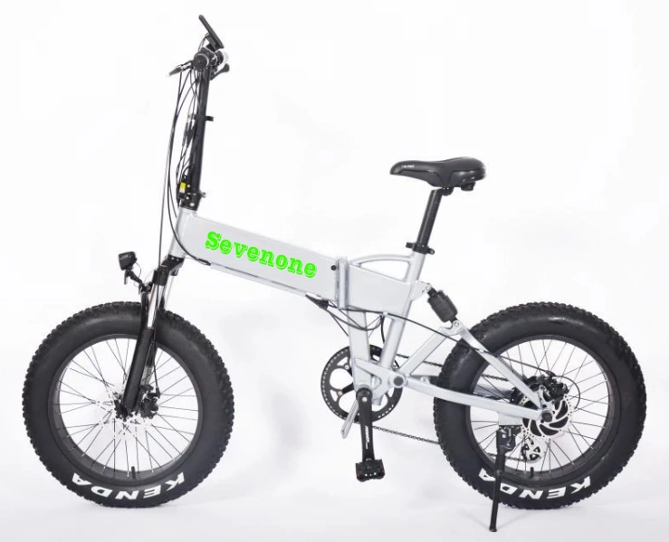 Wholesale Full Suspension 48V 500W Foldable Electric Bicycle with Hidden Battery