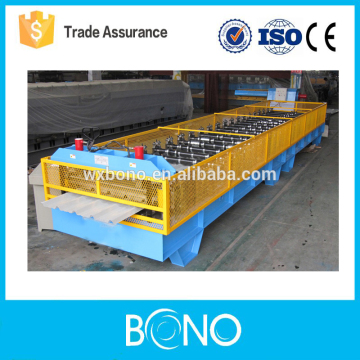 Galvanized corrugated wall panel roll forming machine