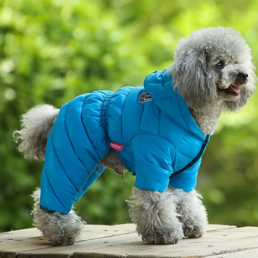 Hochwertiger Windproof -Down -Hundekleidung