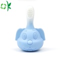 Food Grade Lovely Silicone Baby Toothbrush for Sale