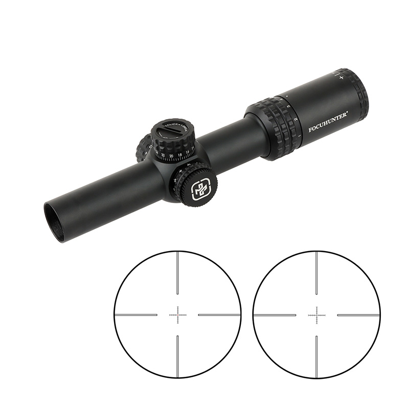 FOCUHUNTER 1-6x24 Tactical Riflescope