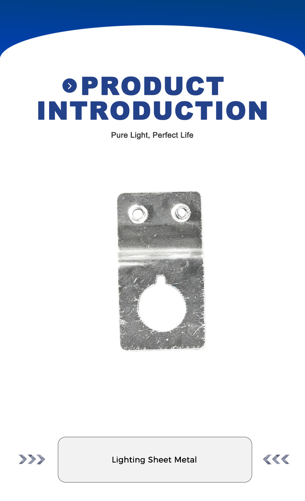 Braket Pemasangan Mikrofon Logam Bengkok x Bent Metal Mic Fixing Bracket x