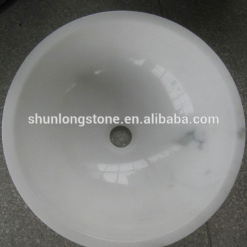 Snow white marble sinks,wash basin,stone wash hand basins