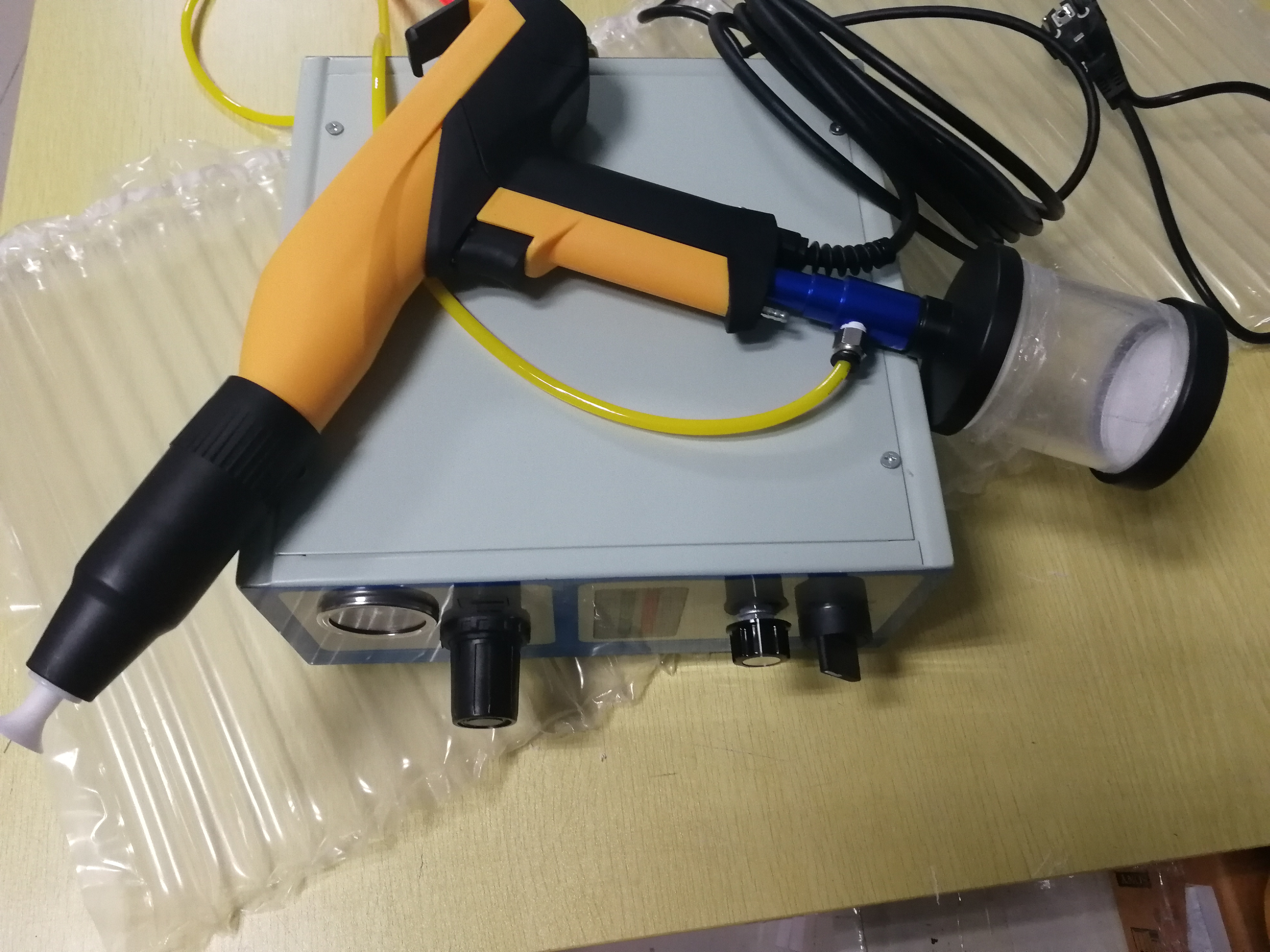 Powder Coating Machine System With Electrostatic Spray Gun - Price ...