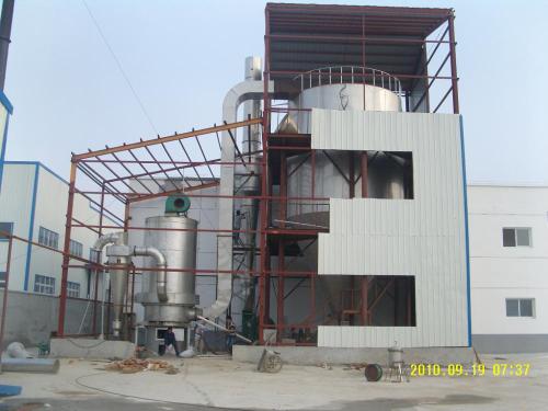 Compound fertilizer spray drying tower