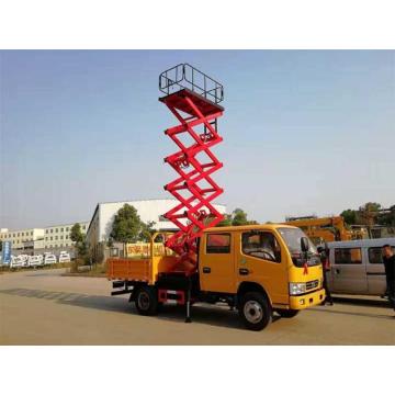 Truk platform pengangkatan 8-10 meter Dongfeng