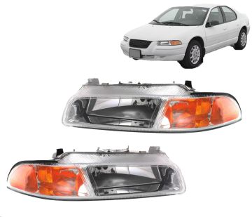 Auto Headlamp Assembly Fit for Dodge Stratus 1995-2000