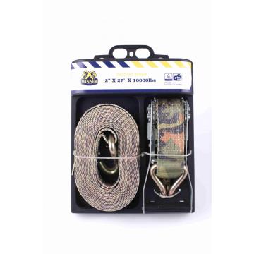 2&#39;&#39;X27&#39;Breaking Sức mạnh 11000lbs một gói Dây đeo Camo Ratchet Lashing