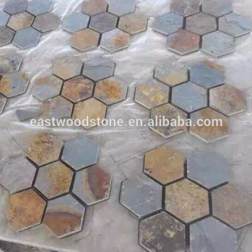 colored hexagon mosaic tile,free mosaic tile pattern