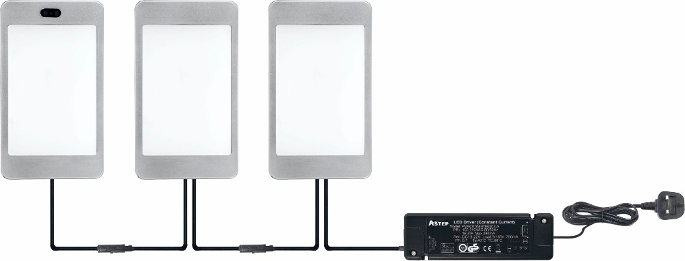 Square Tiny and Thin LED Cabinet Panel Light