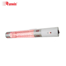 Wall Mounted Adjustable Thermostat Halogen Electronic Quartz Heater