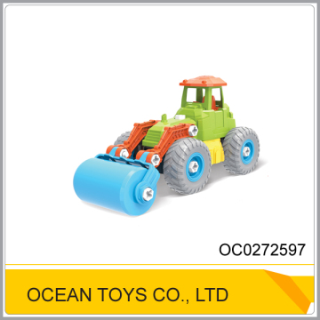 Hotsell kids plastic intelligent diy model car toy OC0272597