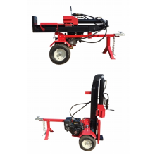 Hydraulic Wood Splitter: Forest Machine for Log Splitting and Firewood Processing