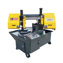 High Precision GB4230X Angle Metal Sheet Cutting Machine - Double Column Metal Cutting Band Saw